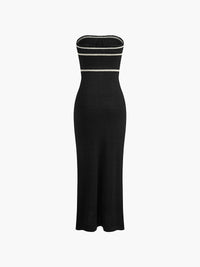Ruby - Vestido midi de tubo anudado