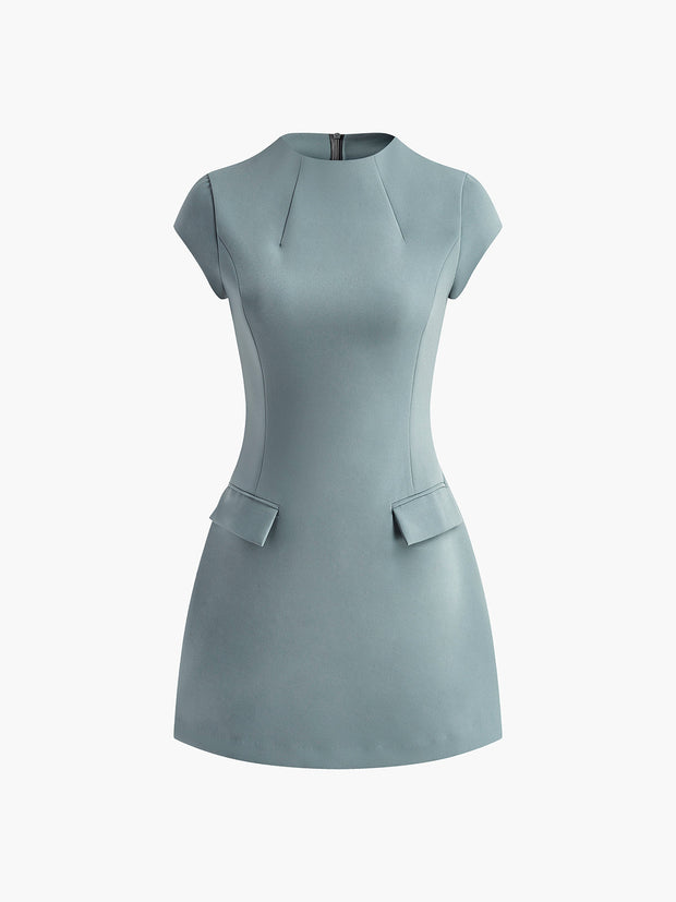 Sadie - Elegante minivestido de línea A