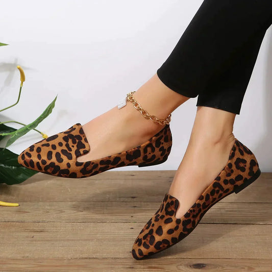 Mocasines estampado de leopardo - Ivy