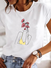 Mujer flor