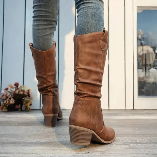 Marla - Elegantes botas de tacón alto