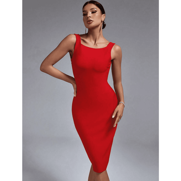 Baru - Vestido rojo curvas