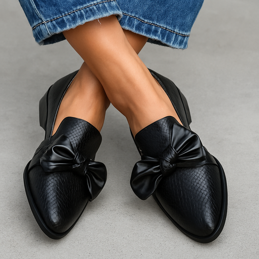 Mocasines con lazo - Vanessa