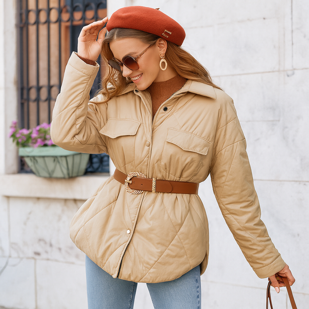 Chaqueta para mujer de estilo acolchado - Amalya