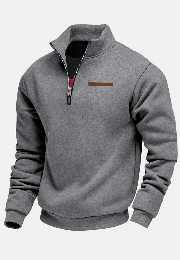 Sudadera con media cremallera para otoño - Nereo