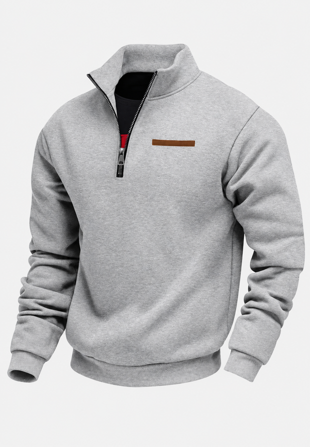 Sudadera con media cremallera para otoño - Nereo