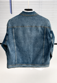 Chaqueta vaquera con bolsillos grandes efecto lavado - Kaspar