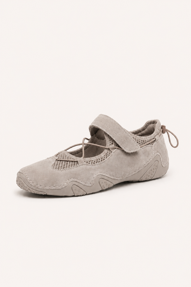Bailarinas deportivas con tira ajustable y cordones elásticos - Kira