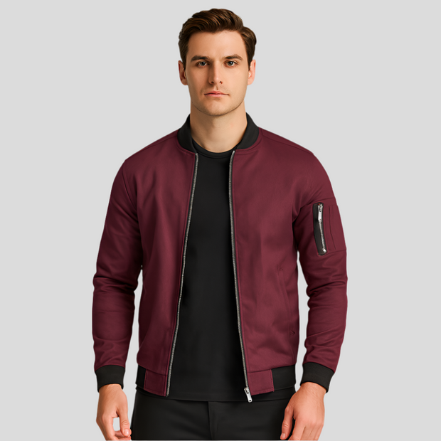 Chaqueta de hombre estilo bomber con bolsillos - Donovan