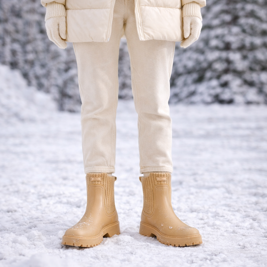 Botas de lluvia para mujer impermeables antideslizantes - Lirena
