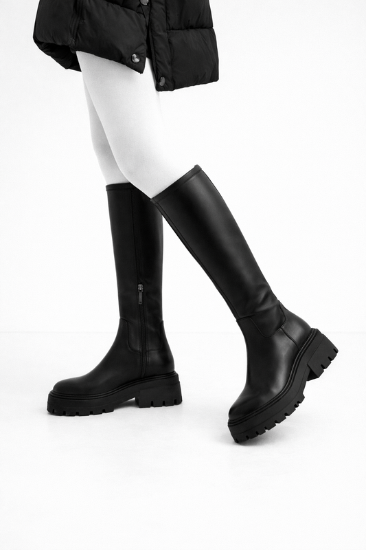 Botas de plataforma para mujer de caña alta - Kryndel