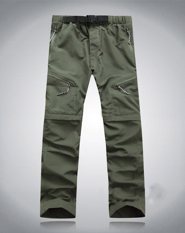 Robustos pantalones de outdoor 2 en 1 para hombre