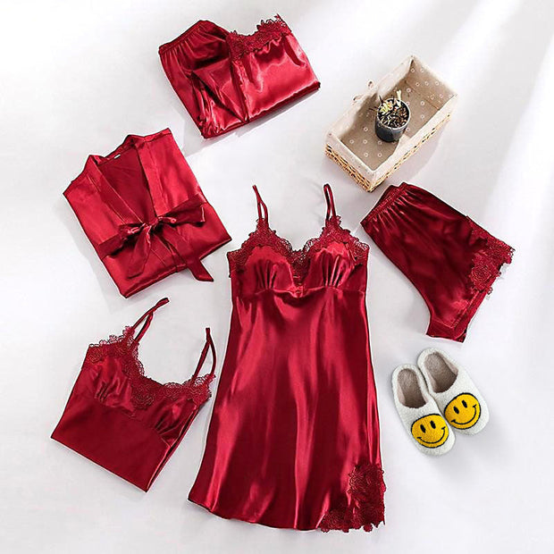 Conjunto pijama para mujer satinado - Klea