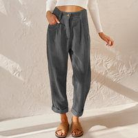 Emilia - Pantalones Casuales de Pana