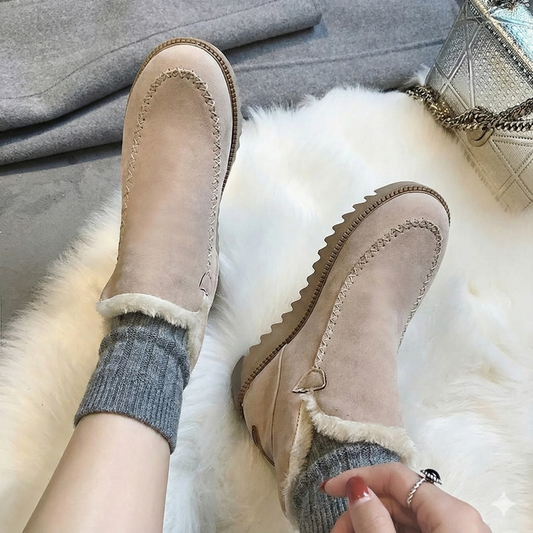 Botines acolchados para mujer con interior térmico - Yelmath