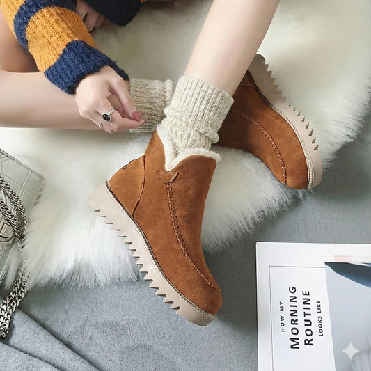 Botines acolchados para mujer con interior térmico - Yelmath