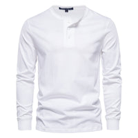 Camisa casual de manga larga para hombre