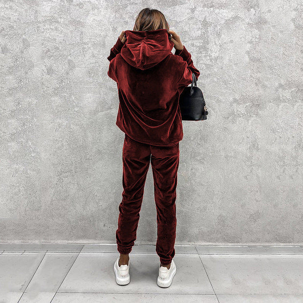 Caren - Set de Terciopelo Chic