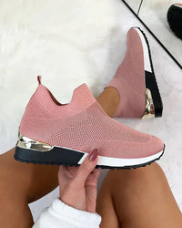 Adriana - Cómodas zapatillas lisas