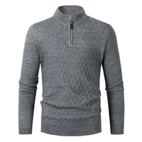 Jersey de punto con media cremallera - Nivard
