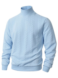 Jersey de punto para hombre con cuello alto - Matteo