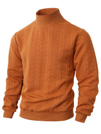 Jersey de punto para hombre con cuello alto - Matteo