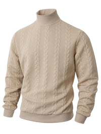 Jersey de punto para hombre con cuello alto - Matteo