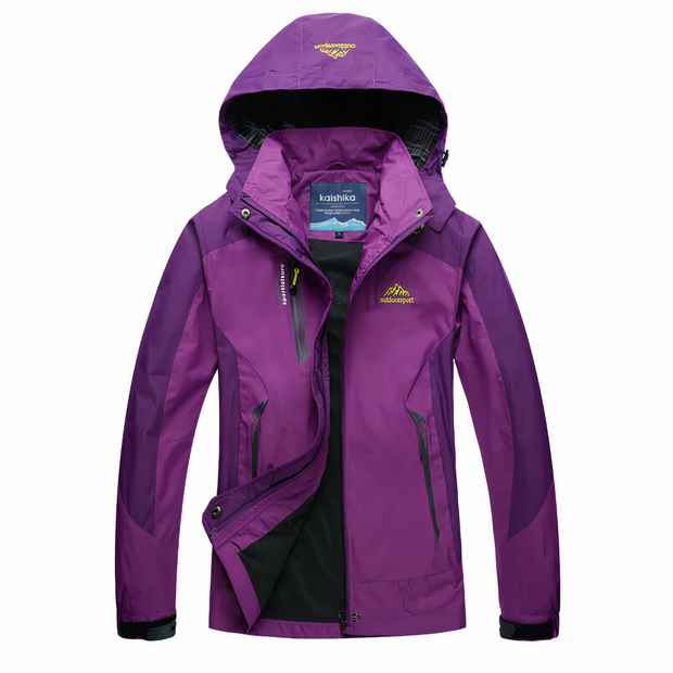 Liliana - Cortaviento Impermeable con Capucha