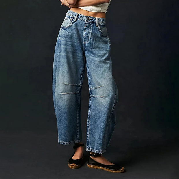 Bella - Jeans de Pierna Ancha y Confort