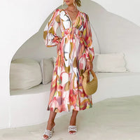 Juliette - Maxivestido bohemio con escote en V
