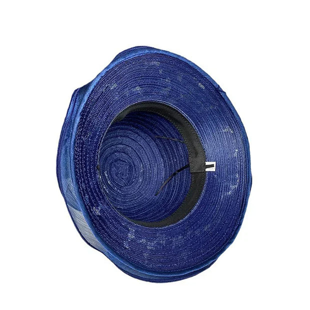 Elegante sombrero de ala ancha