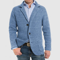 Elegante cárdigan de hombre para los negocios y el ocio