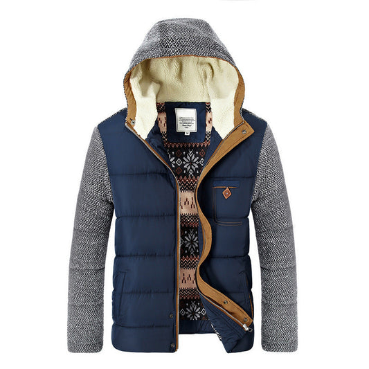 Chaqueta de otoño acolchada con capucha - Alaric