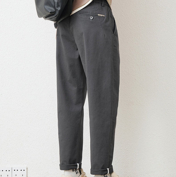 Pantalón recto hombre algodón estilo urbano - Augusto