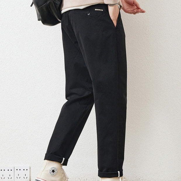 Pantalón recto hombre algodón estilo urbano - Augusto