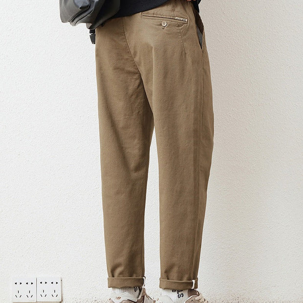 Pantalón recto hombre algodón estilo urbano - Augusto