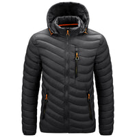 Chaqueta acolchada ligera para hombre con capucha - Sverre
