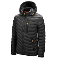 Chaqueta acolchada ligera para hombre con capucha - Sverre