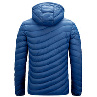Chaqueta acolchada ligera para hombre con capucha - Sverre