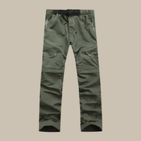 Robustos pantalones de outdoor 2 en 1 para hombre