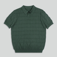 Camiseta Polo Tejida Retro Threads