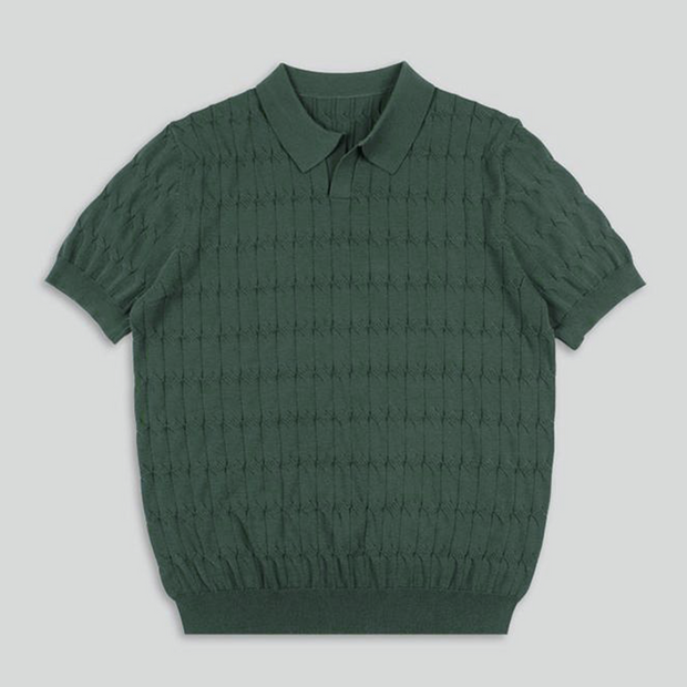 Camiseta Polo Tejida Retro Threads