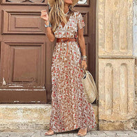 Cazzu - Un vestido bohemio chic y cómodo