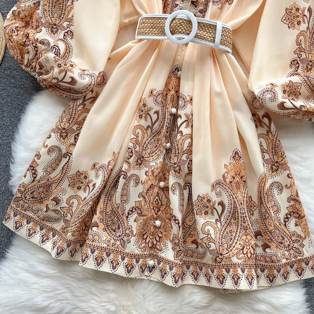 Yardana - Minivestido bohemio chic