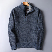 Sueter de lana para hombre con cremallera - Darven
