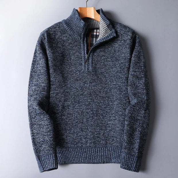 Sueter de lana para hombre con cremallera - Darven