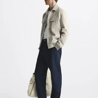 Chaqueta para hombre efecto ante - Marceau