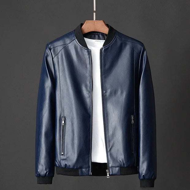Chaqueta bomber para hombre en piel - Darel