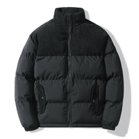 Chaqueta unisex acolchada con detalles de pana - Aiden
