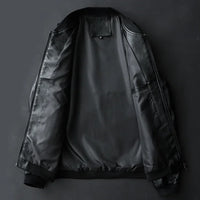 Chaqueta bomber para hombre en piel - Darel